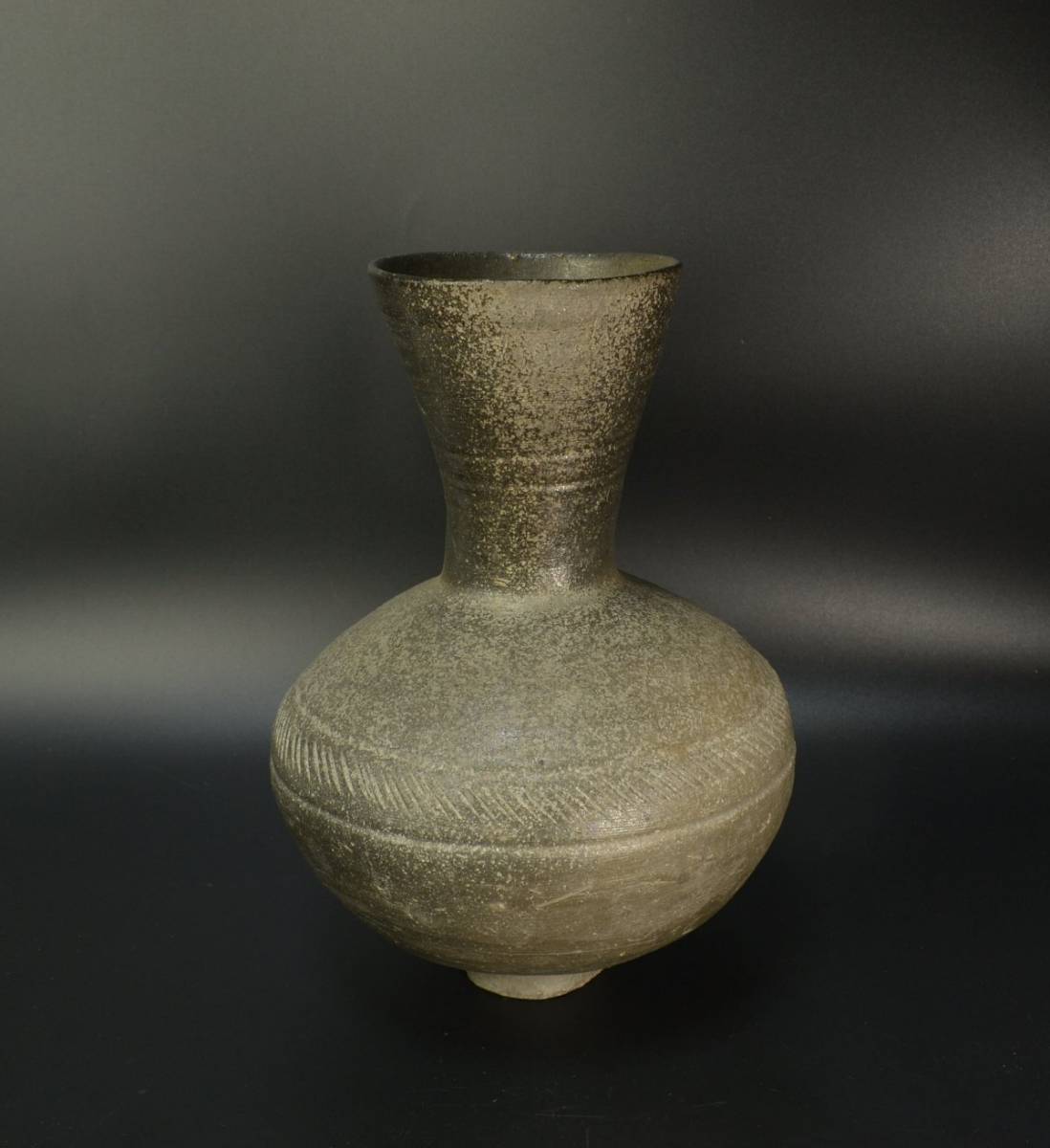 須恵器 長頸瓶 花生 古墳時代 】