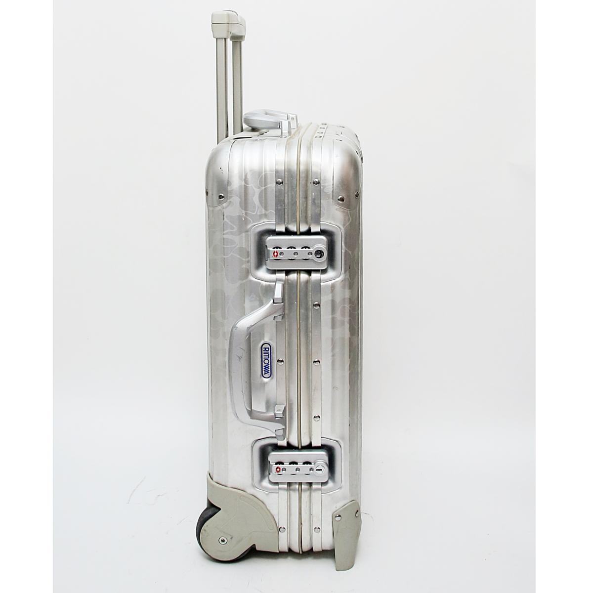 激レア エイプAPE×リモワRIMOWA トパーズ 機内持込可スーツケース 迷彩 