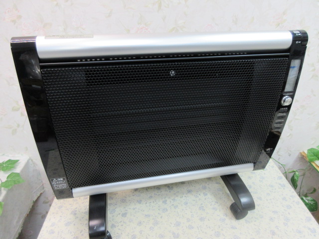 120★used【み885・18】Aladdin/アラジン 加湿器付きパネルヒーター ★AJ-P10DB キャスター付き　動作品