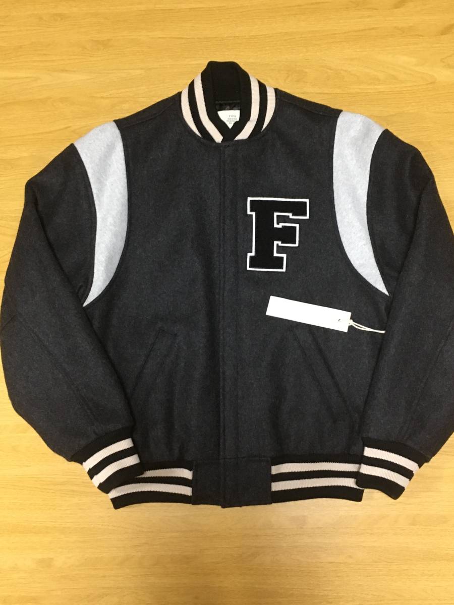 【正規品】 FOG F.O.G.-FEAR OF GOD Fウールスタジャン PACSUN購入 新品未使用タグ付 ☆最落なし ☆購入時書類あり