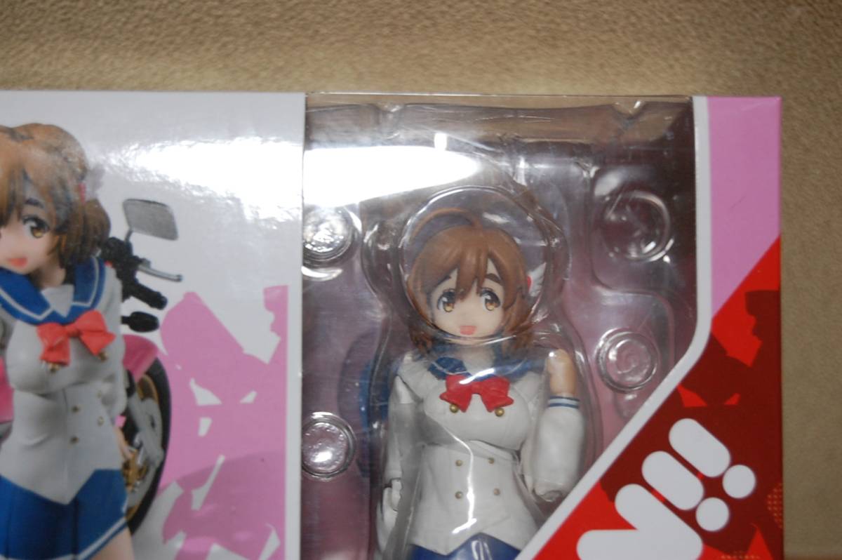 バンダイ　S.H.Ｆ ばくおん!!　佐倉羽音(制服) & CB400 SUPER FOUR