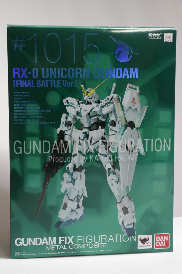 1015 RX-0 Gundam GUNDAM Unicorn Metal Composite Battle FIX