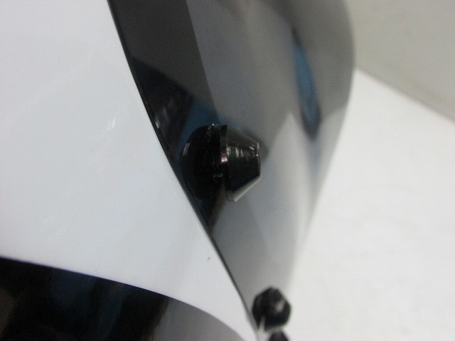 【155】中古♪汎用 ★ 社外 ビキニカウル ライトカウル CBタイプ?? 段付スモークスクリーン付 中古 社外 バイク 部品 汎用 ビキニカウル 青M 180φ FRP ペイント素材