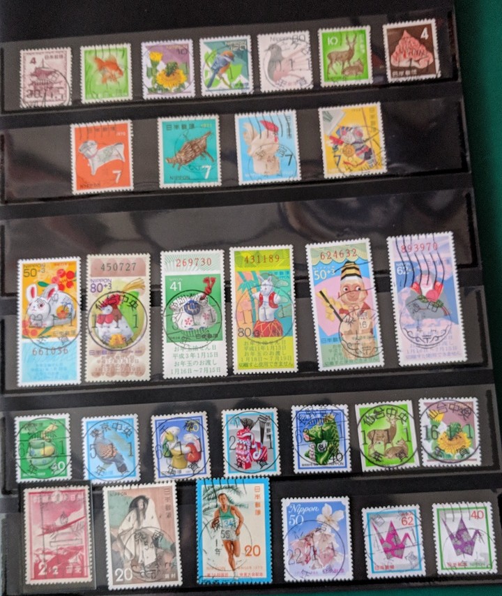 コレクション★使用済み年賀印３０種★台紙無し