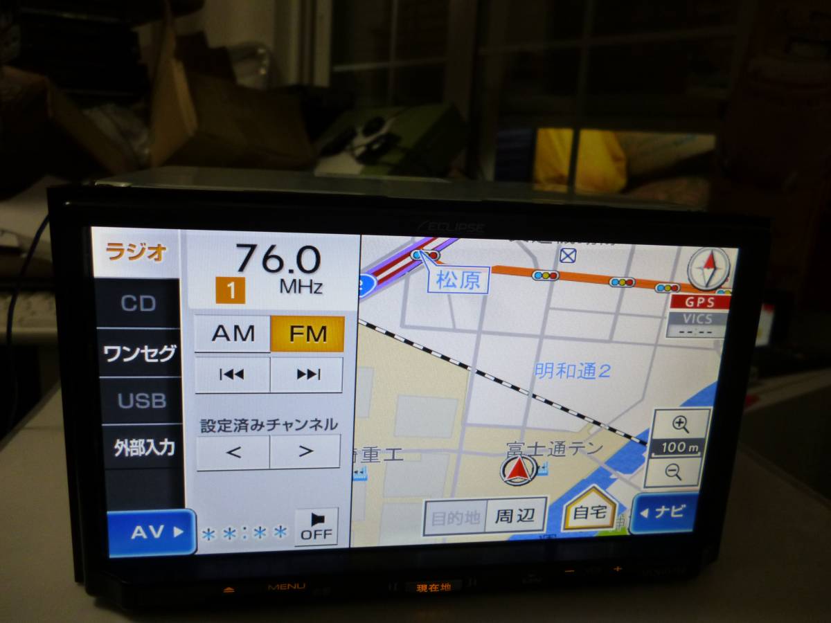 イクリプス メモリーナビ UCNV1140 ワンセグ内蔵 動作OK 6 イクリプス