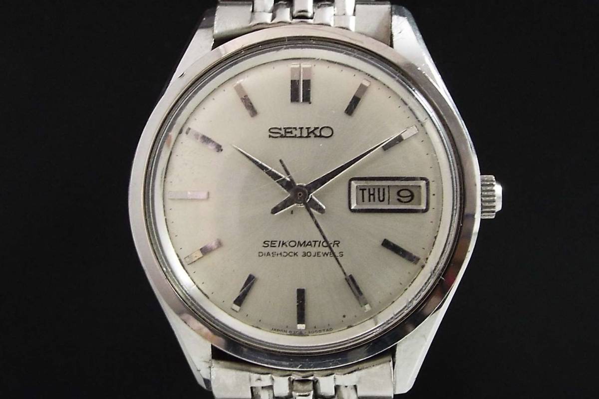 SEIKO MATIC-R セイコーマチックR/自動巻き/メンズ腕時計/30石 