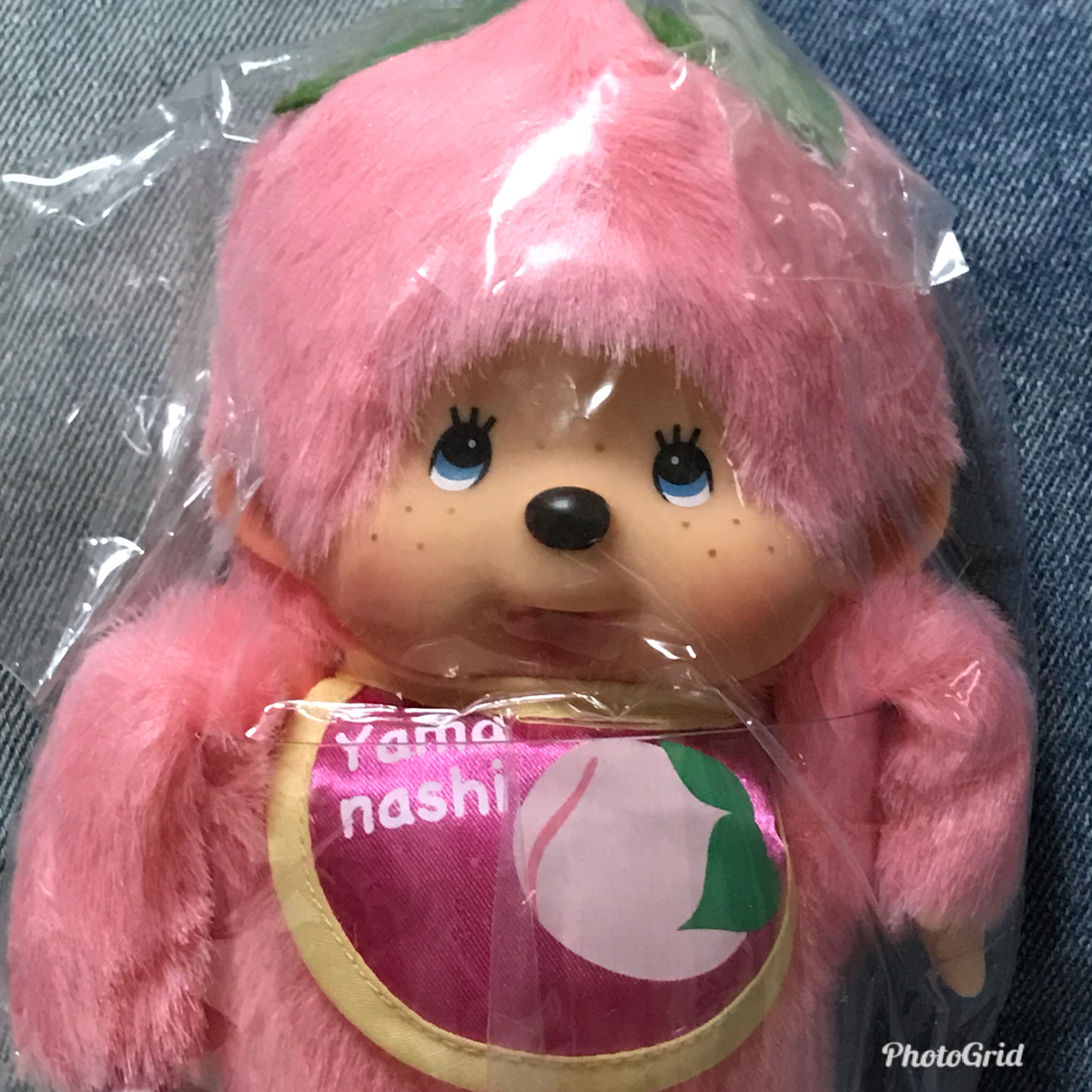 2026年最新山梨 山梨限定☆桃☆モンチッチ ぬいぐるみ未開封品です