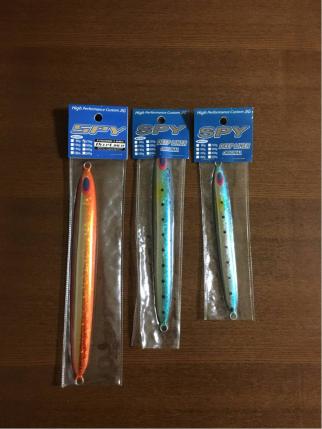 新品 未使用 ディープライナー DEEP LINER SPY スパイ ジグ 100g 180g 250g