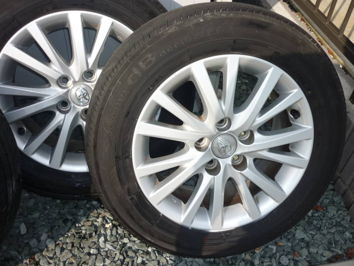 マークX130純正ホイール4本215⁄60⁄16 ☆マークX ☆純正