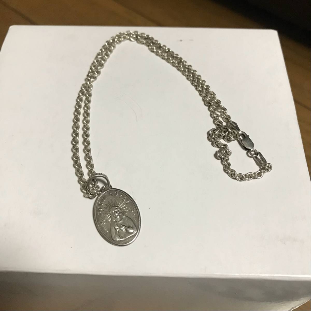 ROYAL ORDER ロイヤルオーダー キリストネックレス チェーン45cm ROYAL 