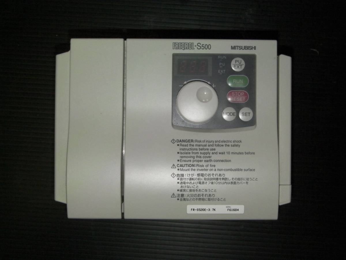 三菱電機 FR-D720-5.5K インバータ ② FR-D720 DIY・工具 三菱電機 FR
