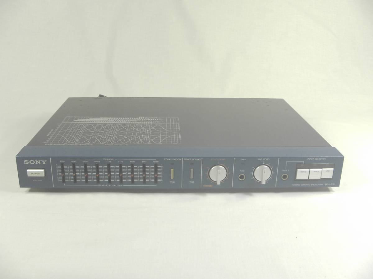 SONY SEH-310 グラフィックイコライザー 音響機器 Sony SEH-310