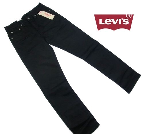 K310訳有エラー品▼ リーバイス 511 Levi s デニムジーンズ ブラックデニム ストレッチ スリムテーパードフィット W34L32 定価1万