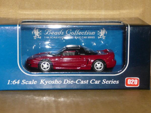 1/64 京商 Beads 20 HONDA NSX (NA1) 1990 赤