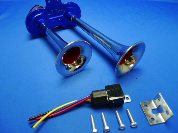 ２４V用電子ヤンキーホーン　エアー配管不要！！