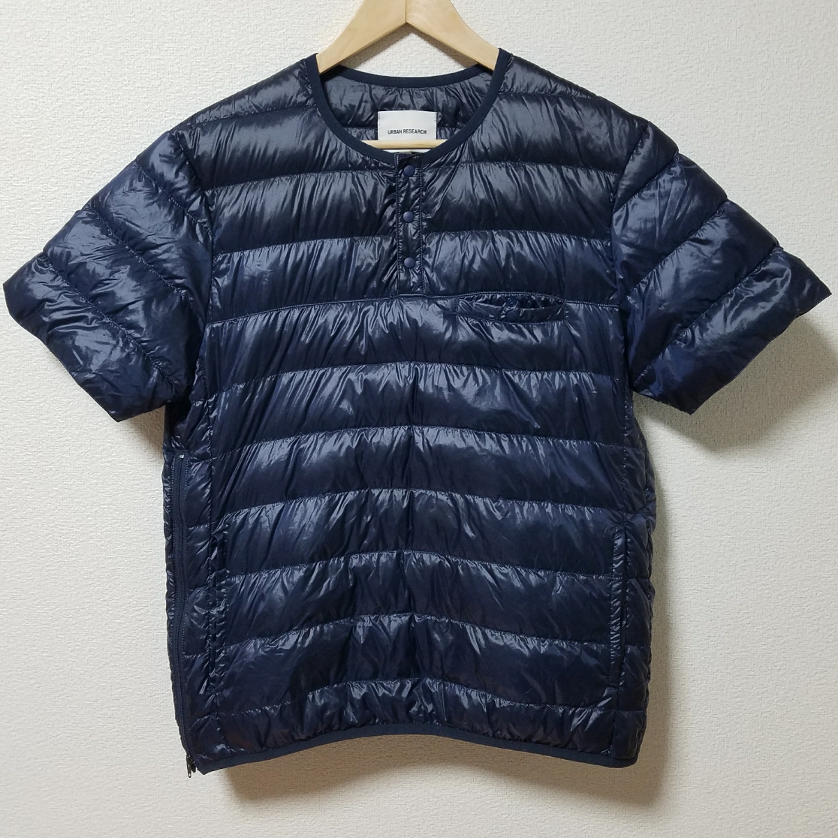 URBAN RESEARCH　アーバンリサーチ　インナーダウン　ネイビー　Ｍ位
