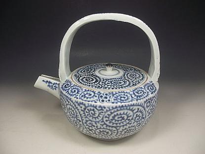 希少 最後の一客 蛸唐草文 覗き猪口 古伊万里 江戸中期 酒器 【