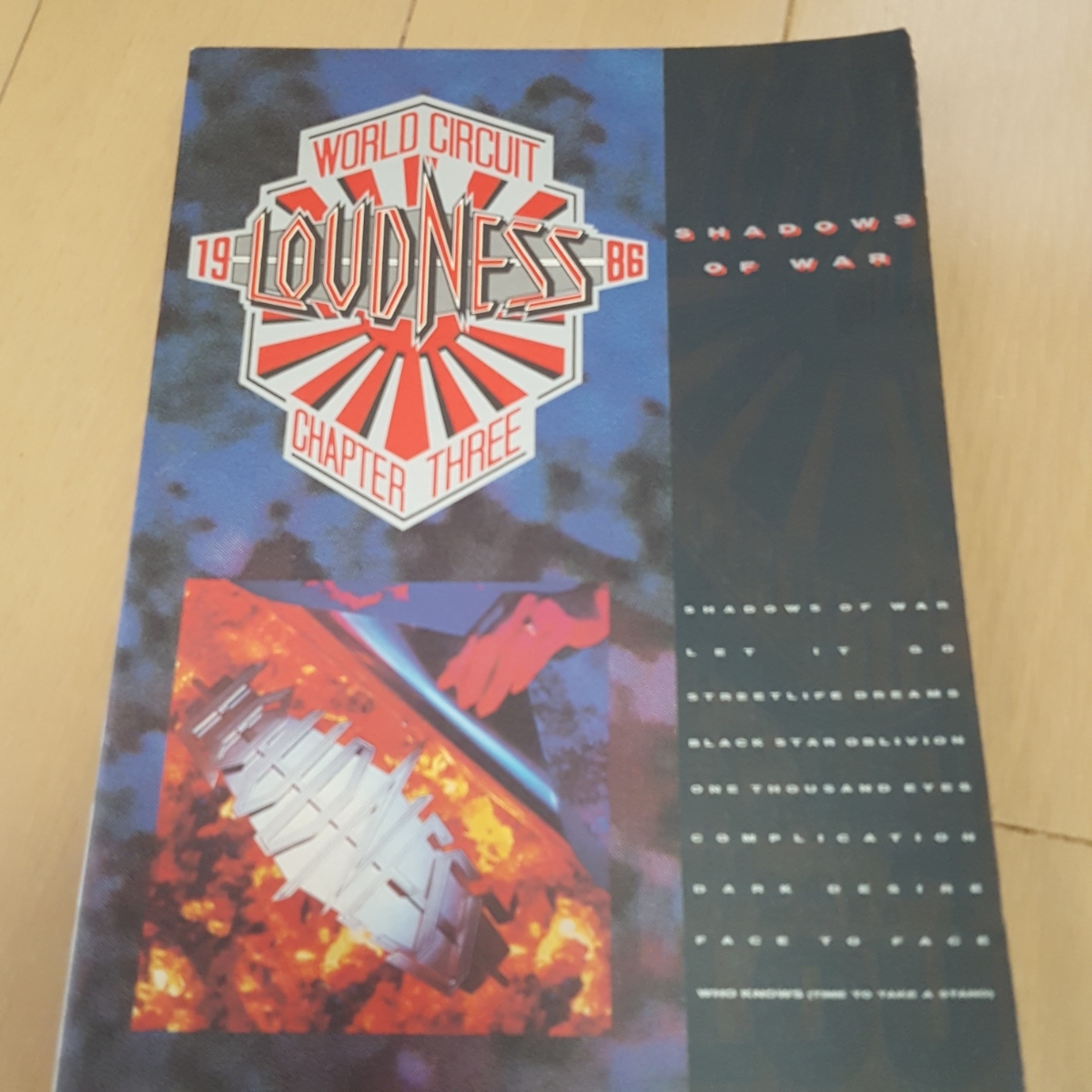希少】LOUDNESS バンドスコア THUNDER IN THE EAST ラウドネス バンド