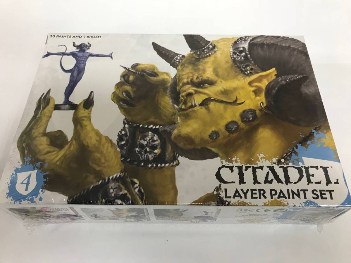 シタデル レイヤーペイントセット CITADEL LAYER PAINT SET　未開封