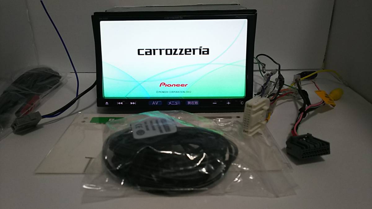 メモリー楽ナビEVZ05zn・2013年第二版・VGA・ワンセグ・BULUETOOTH・ワンセグアンテナ一式新品付属・動作保証☆