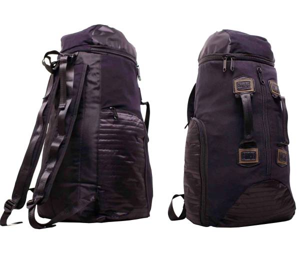 スタイリスト出品◇デザイナーズ大型リュックサック黒BAG0128 ※合計6900円以上で送料無料 遊び心ある実用的な大柄リュックサック 注目人気