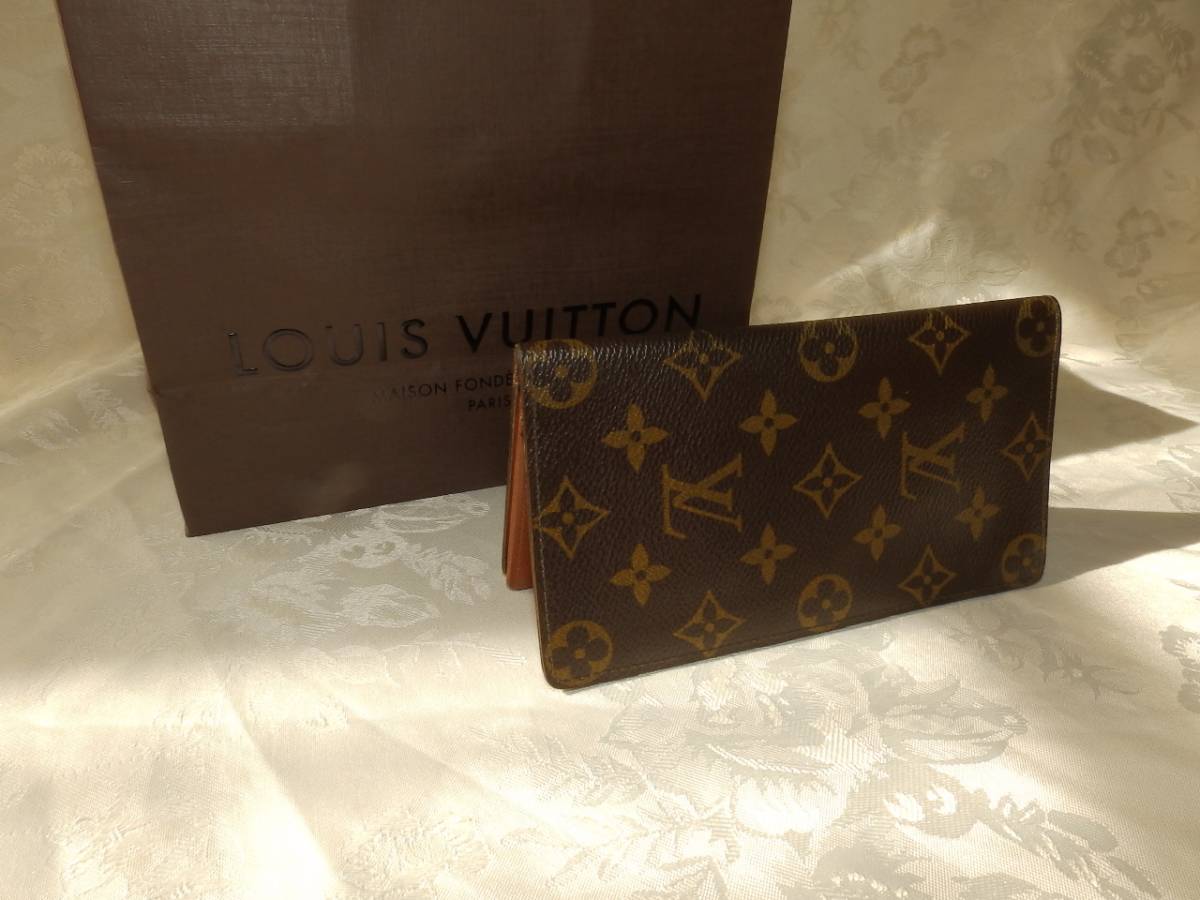 モノグラム 長財布 ポルトカルトクレディ LOUIS ルイヴィトン VUITTON 