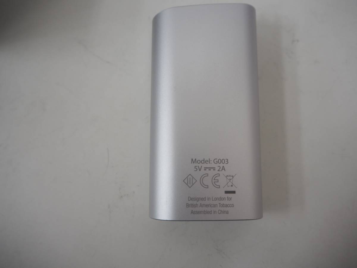 glo グロー グロウ スターターキット 電子タバコ シルバー 喫煙具 煙草 /5625