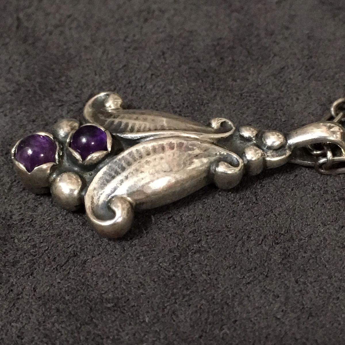 0 ジョージジェンセン Jensen Georg Year the Sterling Silver Pendant 