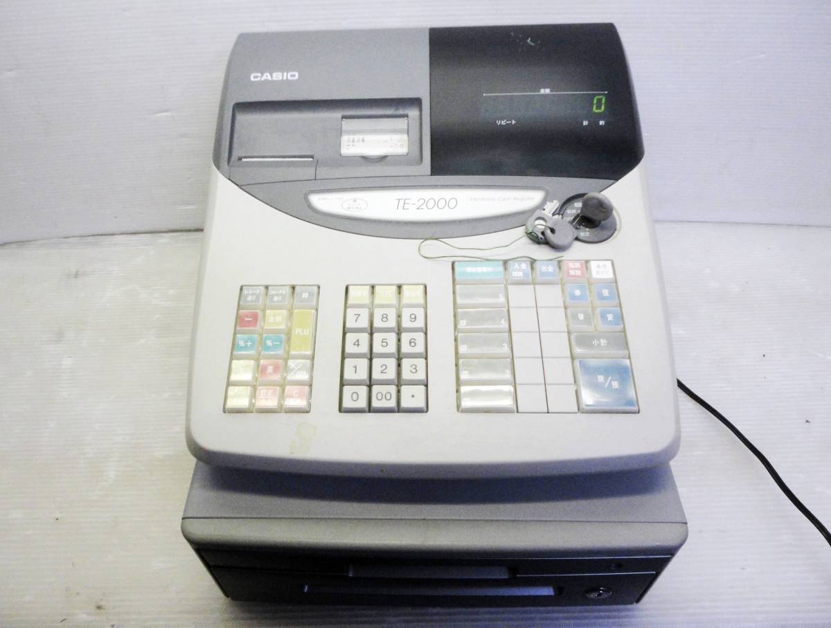 電子レジスター VX-100-KZ CASIO｜カシオ 通販 | ビックカメラ.com