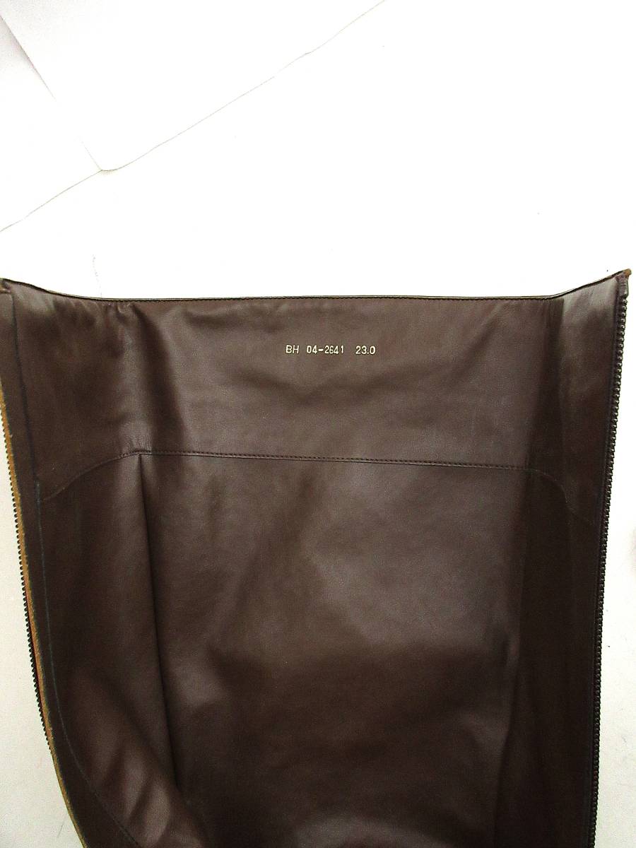 BARCLAY公式 美品17AW バークレー BARCLAY ラウンドトゥ サイドジップ レザー ロング ブーツ 本革 23㎝ ブラウン バークレー -アウトレットファッション通販 『BRANDELI』