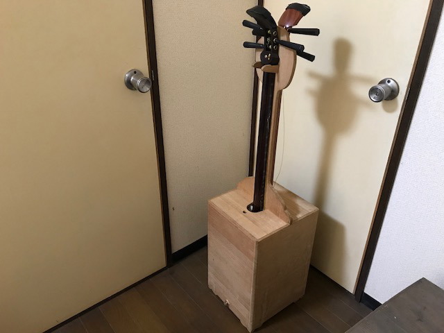 三味線 本体2点 木箱 駒付き 中古 義太夫三味線本体 文楽 【公式通販】