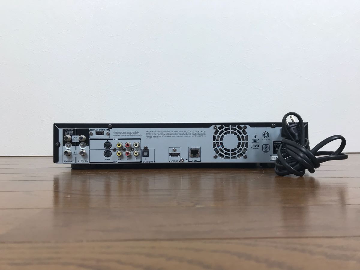 □東芝 TOSHIBA REGZA ブルーレイディスクレコーダー HDD 1TB DBR-Z150
