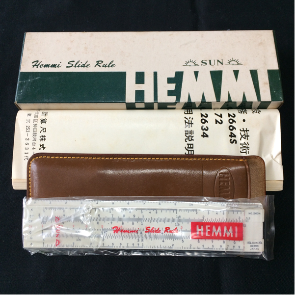 新品未開封HEMMIヘンミNO.2634 ポケット用計算尺一般用（事務・技術）
