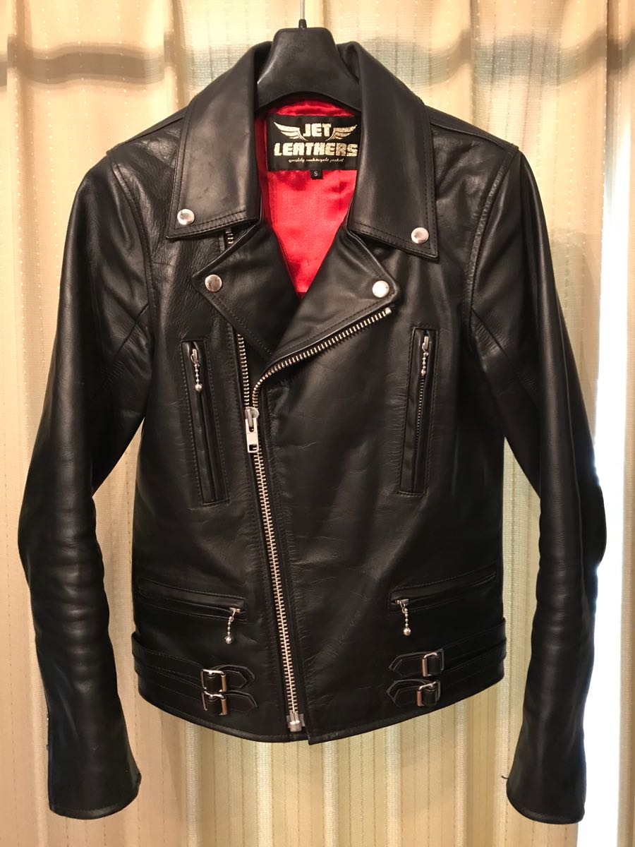 JET LEATHER ジェットレザー ラムレザーダブルライダースジャケット
