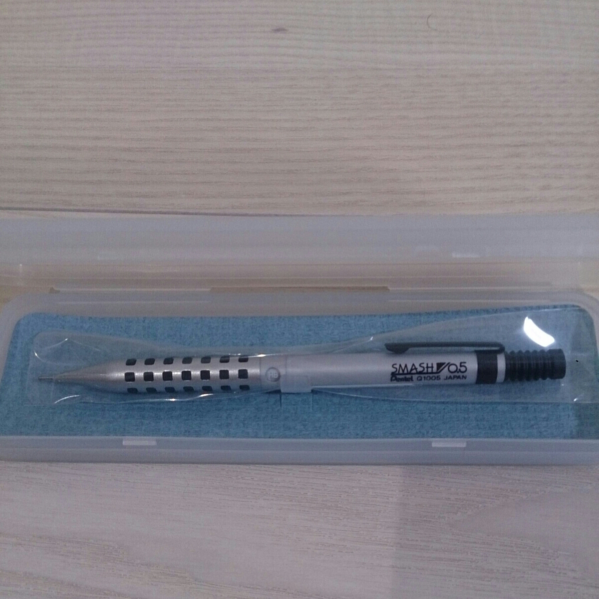 ラスト1本 新品未使用 即決 スマッシュ ジャパンシルバー 限定 シャープペン ぺんてる smash