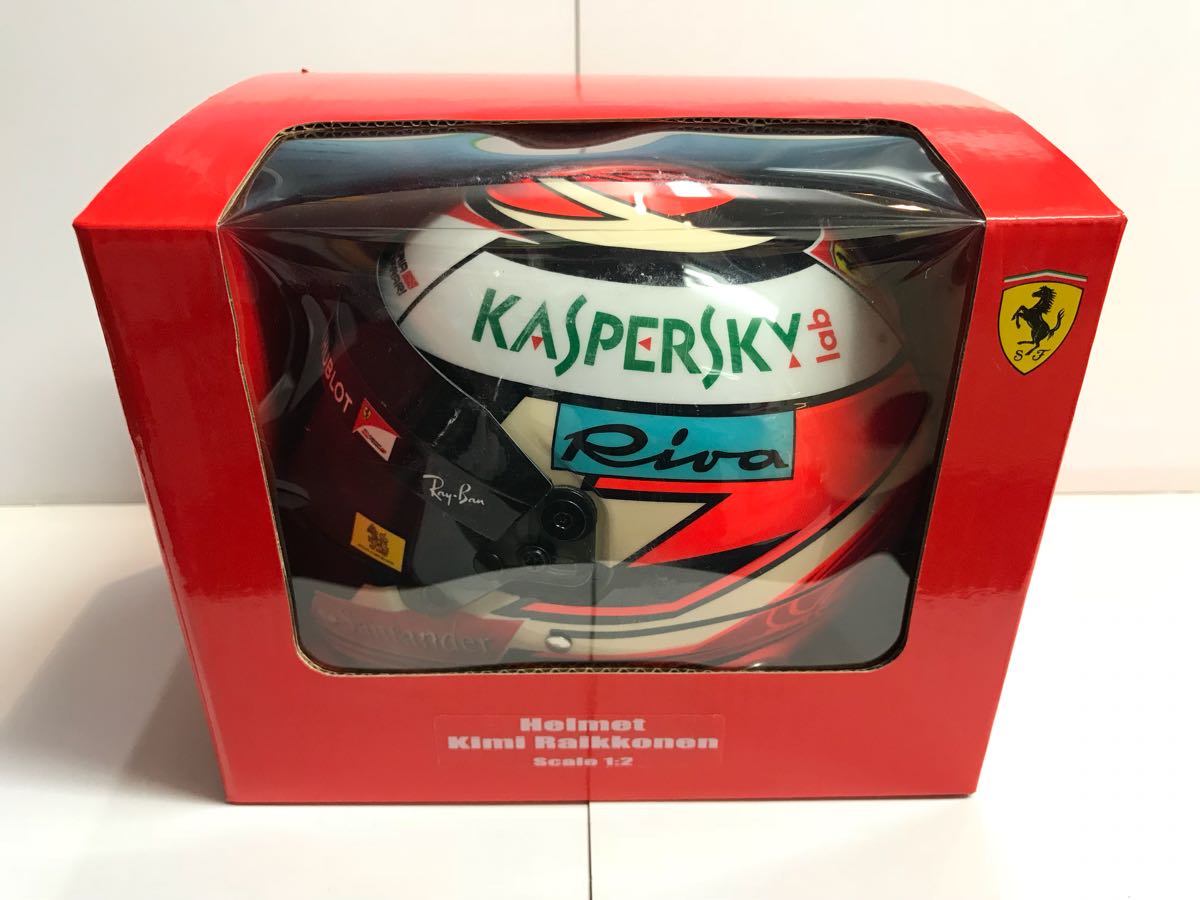 キミ・ライコネン 2017 フェラーリ 1/2スケール ミニヘルメット SPORT