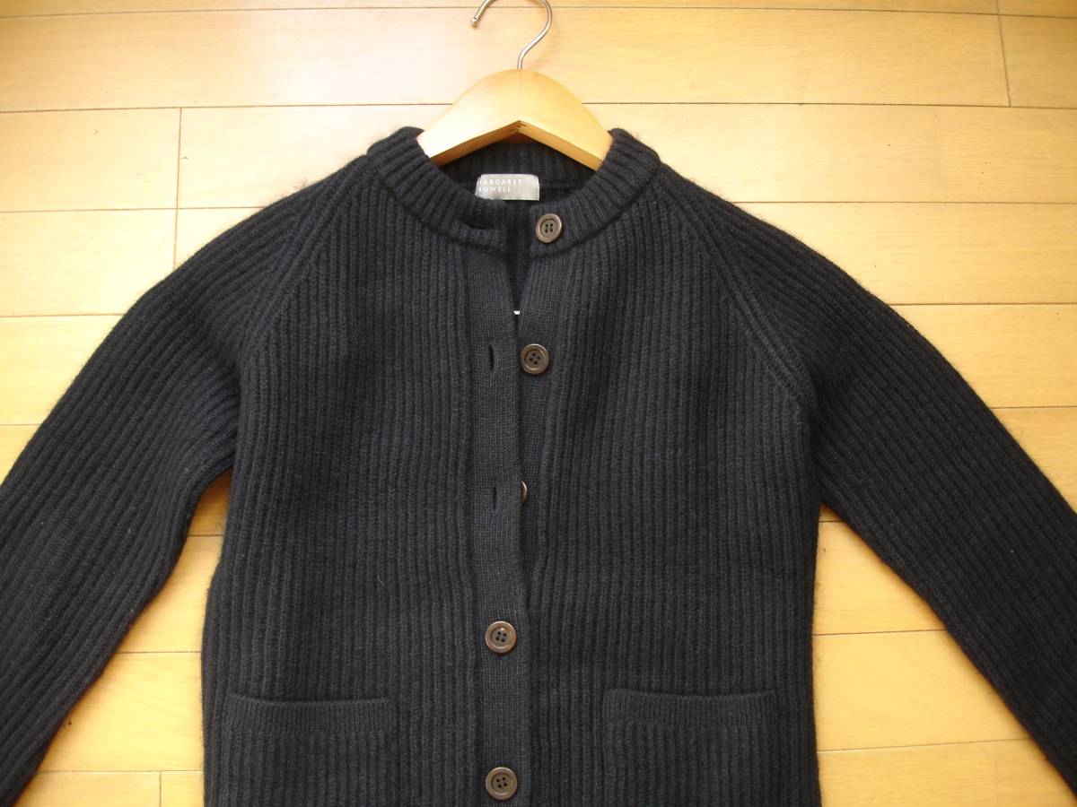 マーガレットハウエル☆カーディガン☆カシミヤ混