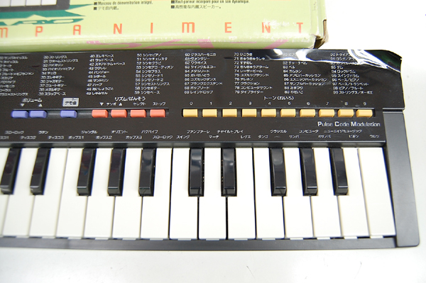 CASIO/カシオ ミニキーボード TONE BANK SA-1 32鍵 80年代 日本製 元箱