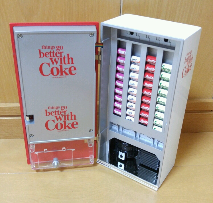 超レア☆絶版☆コカコーラ オールドビンテージ 自販機型 コインバンク