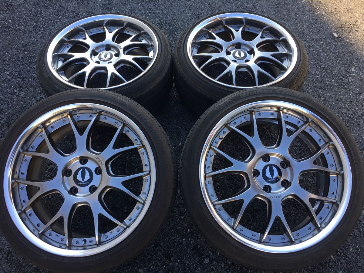 エイムゲイン G2M 19インチ 8.5J 9.5J VIPセダンやミニバンなど 