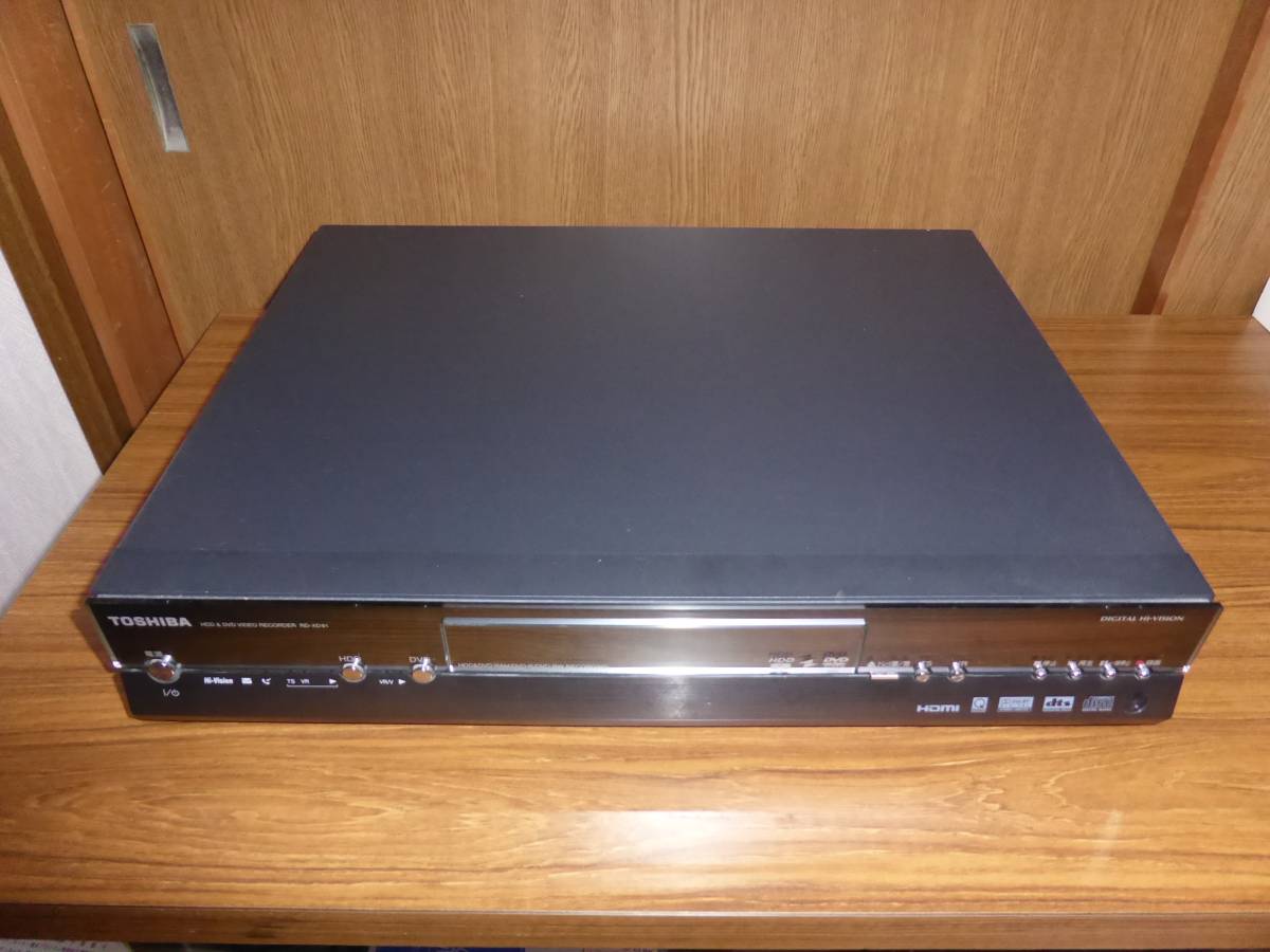 TOSHIBA W録 ハイビジョンレコーダー HDD400GB RD-XD91
