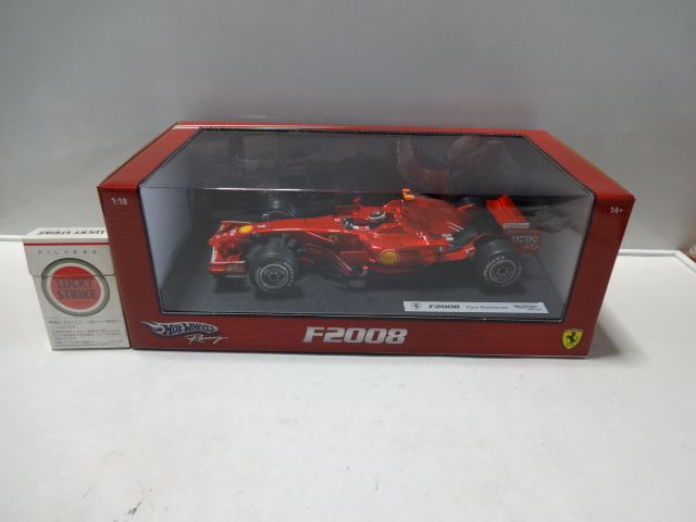 フェラーリ F2008 ホットウィール 1⁄18 Ferrari F2007 F1 r : 0 キミ