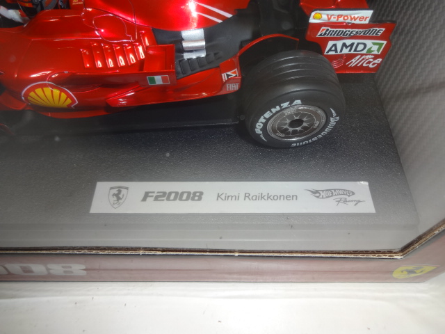 フェラーリ F2008 ホットウィール 1⁄18 Ferrari F2007 F1 r : 0 キミ