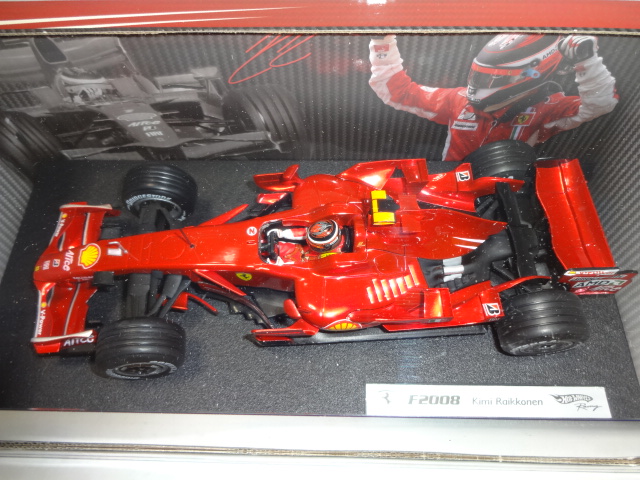 ホットホィール1/18Ferrari F2008 キミライコネン フェラーリ F2008 ホットウィール 1⁄18 Ferrari F2007 F1 r : 0 キミ