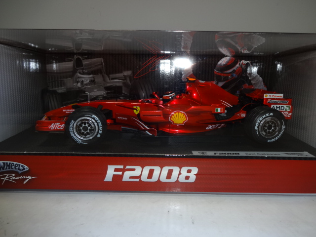 フェラーリ F2008 ホットウィール 1⁄18 Ferrari F2007 F1 r : 0 キミ