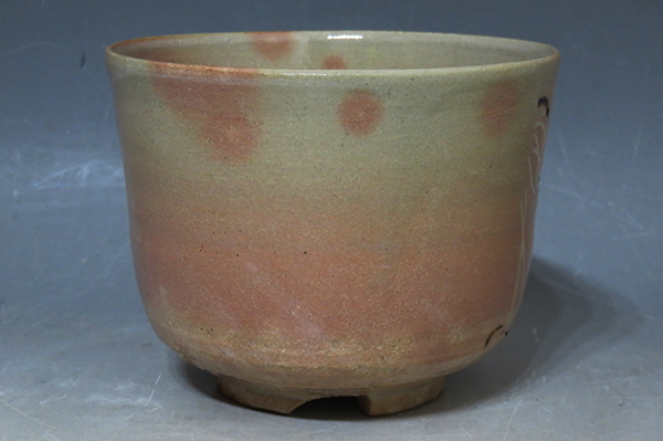 茶道具 | 立鶴 筒茶碗 御本本手立鶴茶碗 ごほんほんて