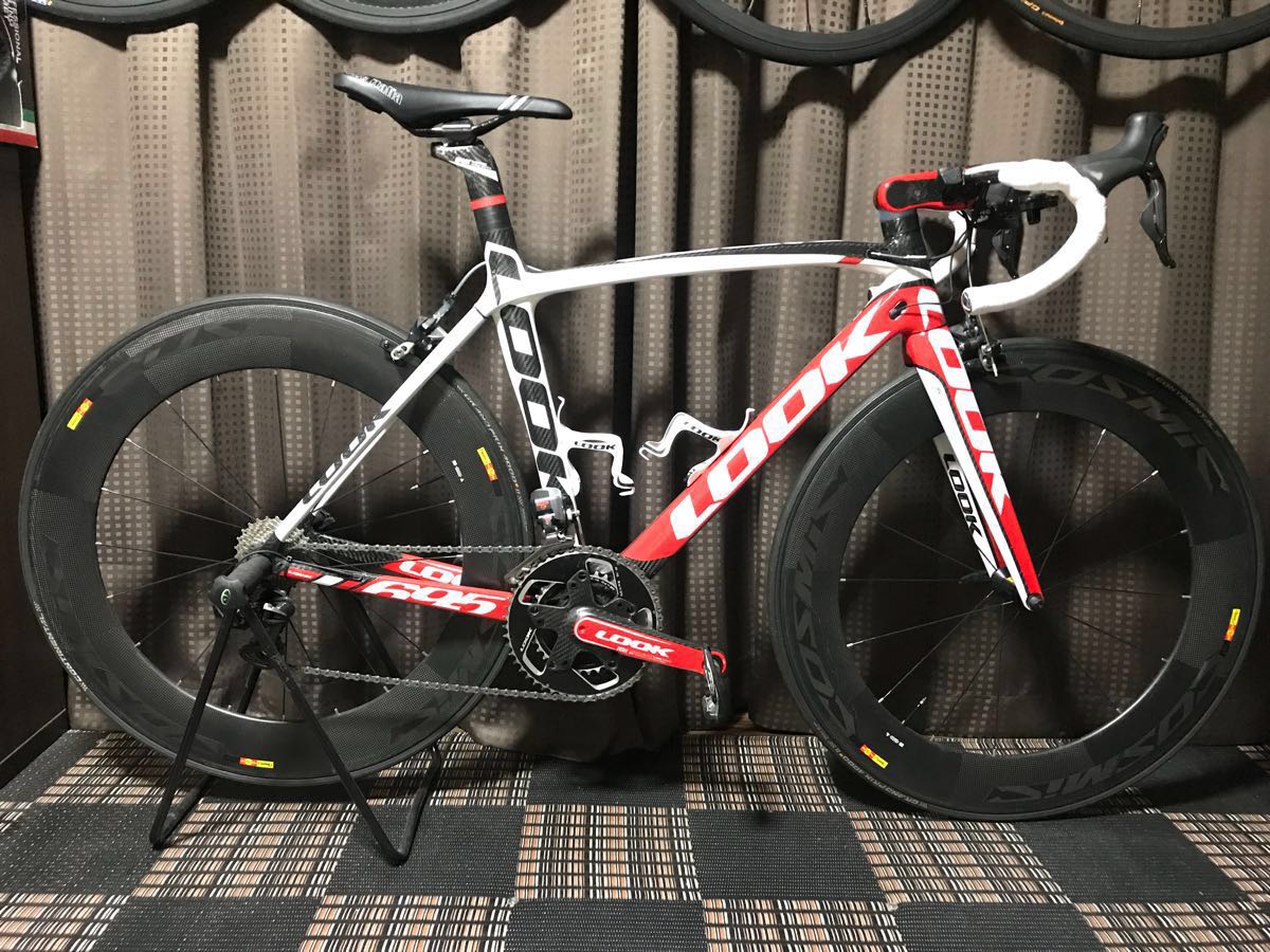 2012 LOOK695 コフィディス サイズXS MAVIC cosmic カーボン80 