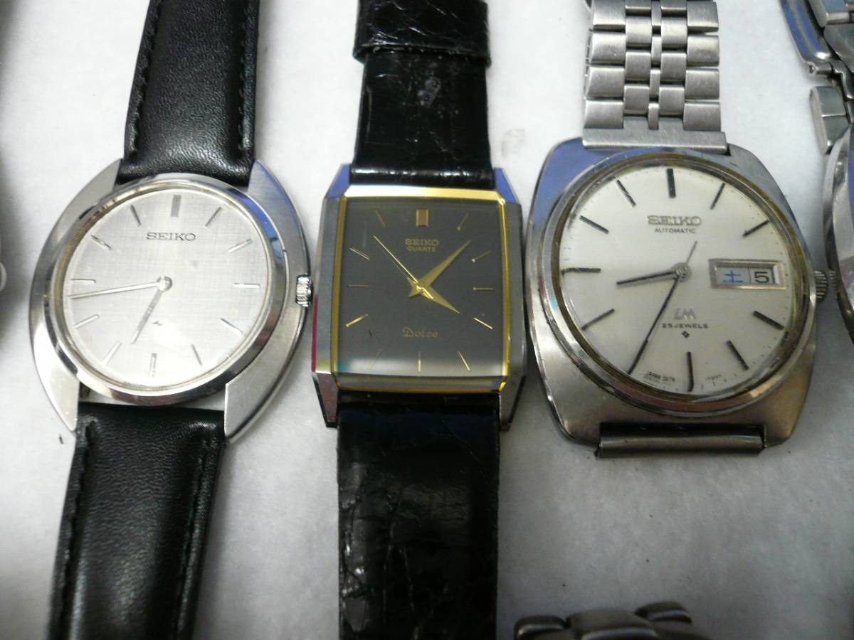 腕時計 SEIKO ジャンク品 - Yahoo!オークション セイコー 16本 まとめ