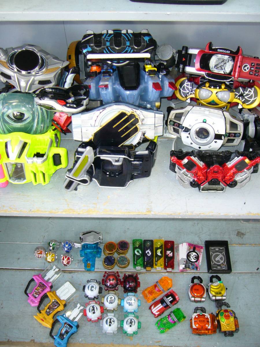 仮面ライダー 変身ベルト まとめ売り 11点 送120サ[33] 歴代仮面ライダー 変身ベルト 11個