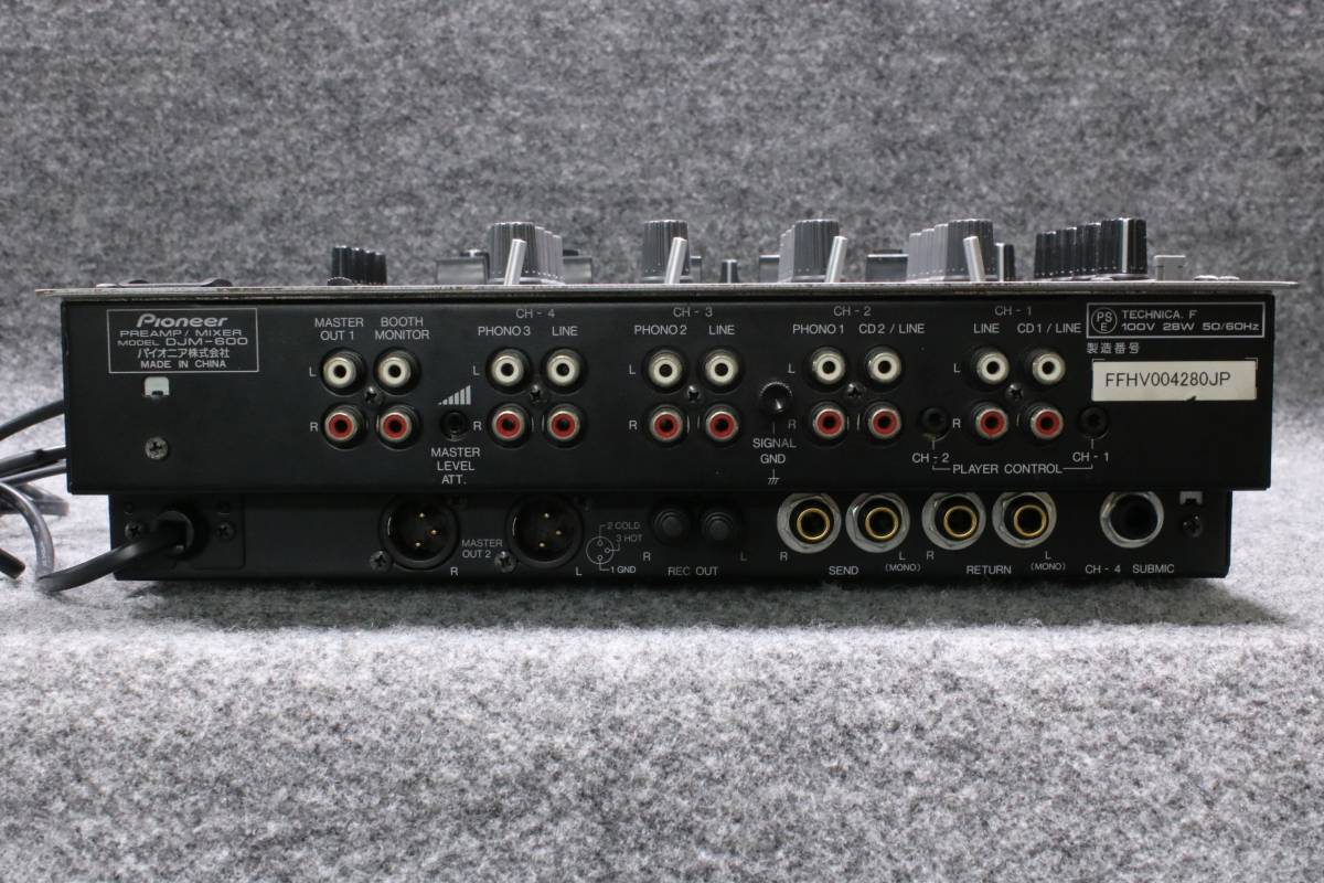 Yahoo!オークション □【格安】PIONNER DJM-600 パイオニア DJ REMIX 